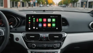 voiture avec carplay
