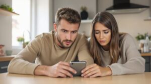 blocage iphone temps