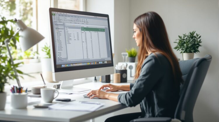 excel masquer colonne avec