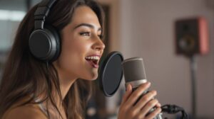 ia qui chante un texte en ligne