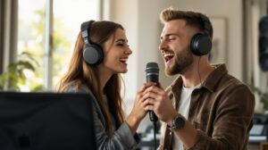 ia qui chante un texte en ligne