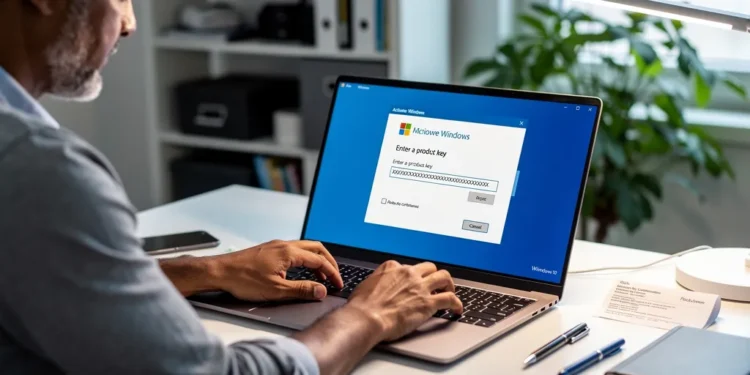 cle de produit windows 10 gratuitement