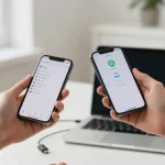 transferer contact iphone android