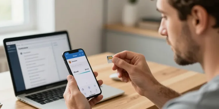 enregistrer contact iphone sur carte sim