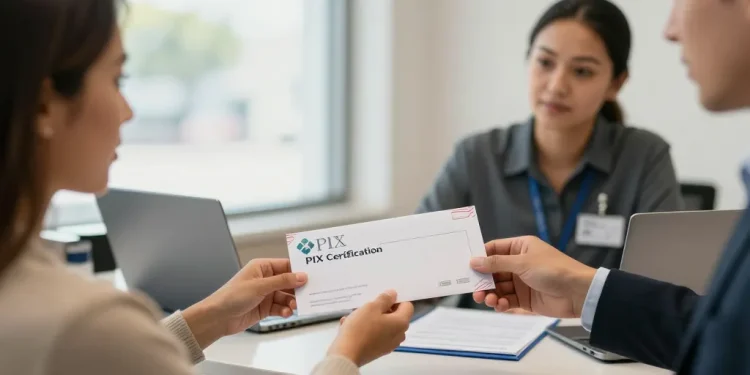 protocole réception courrier pix