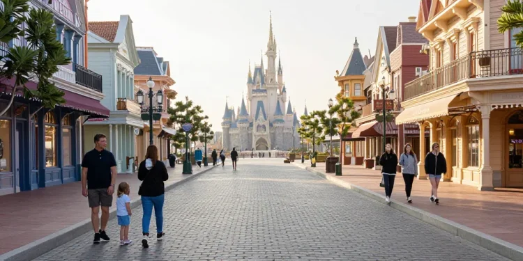 disneyland paris vide