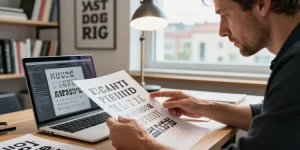 retrouver police d écriture