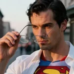 superman avec ses lunettes