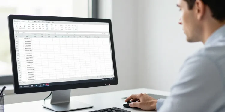 demasquer ligne excel