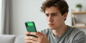 envoyer par message texte vert