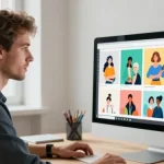 illustration site web
